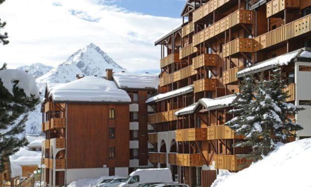 Апартаменти Les Deux Alpes : Charmant Studio, Quartier Venosc Екстер'єр фото